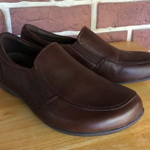 Brown, slip on Earth shoes, 7 W